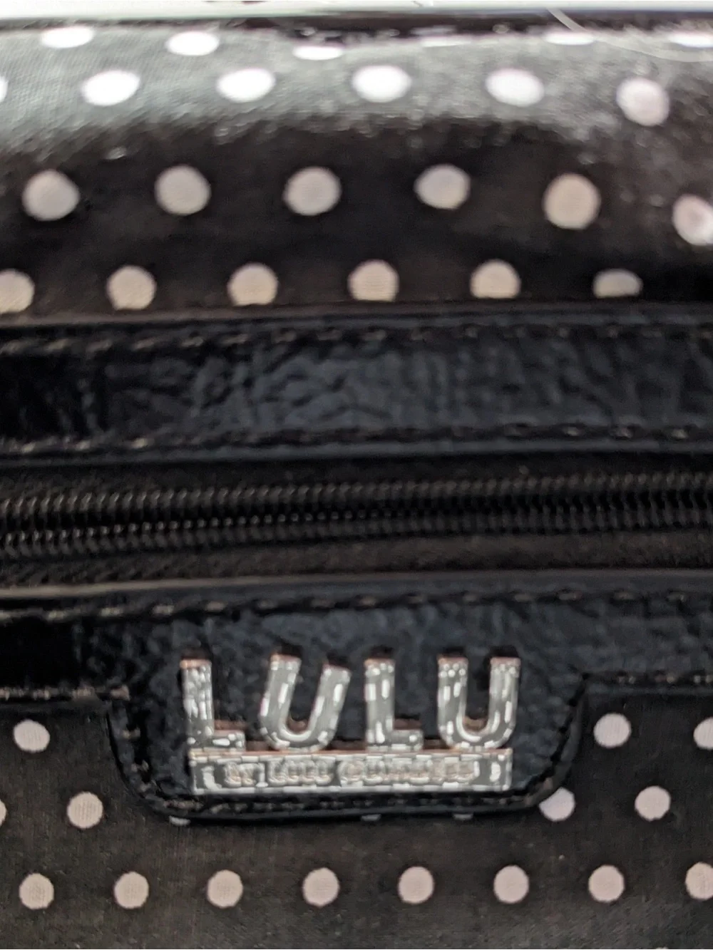 Lulu Guiness Polka Dot Clutch